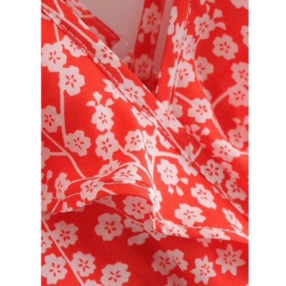 BOHO CALICO PRINT ROMPER - Picture 8 of 11